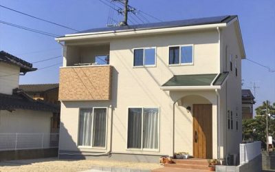 太陽光パネル設置した高機能住宅